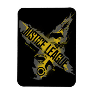 Justice League Justice League & Team Symbols Magneet