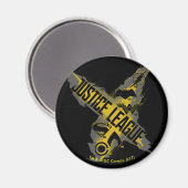 Justice League | Justice League & Team Symbols Magneet (Voorkant / Achterkant)
