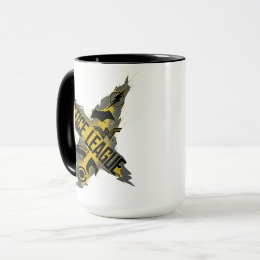 Justice League | Justice League & Team Symbols Mok (Voorkant links)