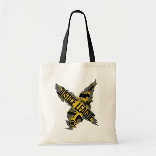 Justice League   Justice League & Team Symbols Tote Bag