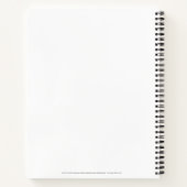 Justice League | Kunst met blauwe en rode Pop Notitieboek (Achterkant)