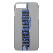 Justice League | Logo Blue Stroke Justice League Case-Mate iPhone Case (Achterkant)