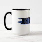 Justice League | Logo Blue Stroke Justice League Mok (Links)