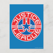 Justice League Logo Briefkaart (Voorkant)