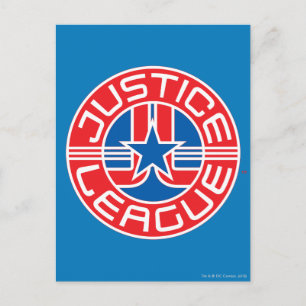Justice League Logo Briefkaart