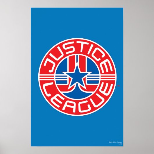 Justice League Logo Poster (Voorkant)
