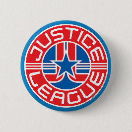 Justice League Logo Ronde Button 5,7 Cm