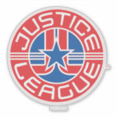 Justice League Logo Sticker (Voorkant)