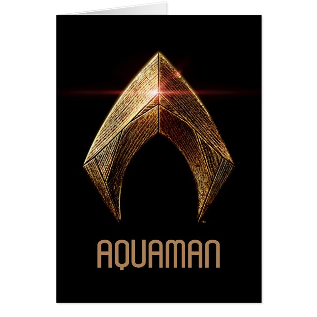Justice League | Metallic Aquaman Symbol (Voorkant)