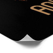 Justice League | Metallic Aquaman Symbol Poster (Hoek)