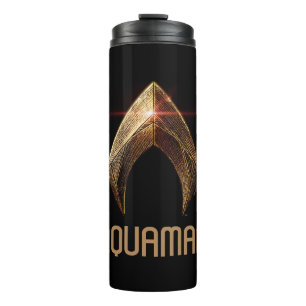 Justice League   Metallic Aquaman Symbol Thermosbeker