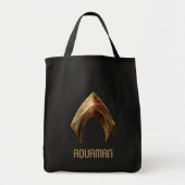 Justice League | Metallic Aquaman Symbol Tote Bag (Voorkant)