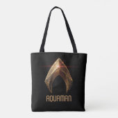 Justice League | Metallic Aquaman Symbol Tote Bag (Achterkant)