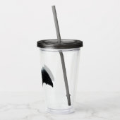 Justice League | Metallic Batman-symbool Acryl Drinkbeker (Links)