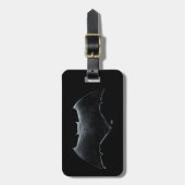 Justice League | Metallic Batman-symbool Bagagelabel (Voorkant verticaal)