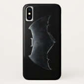 Justice League | Metallic Batman-symbool Case-Mate iPhone Case (Achterkant)