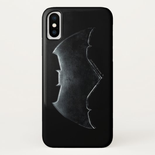 Justice League | Metallic Batman-symbool Case-Mate iPhone Case (Achterkant)