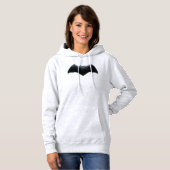 Justice League | Metallic Batman-symbool Hoodie (Voorkant volledig)