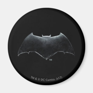 Justice League Metallic Batman-symbool Magneet