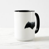 Justice League | Metallic Batman-symbool Mok (Voorkant rechts)