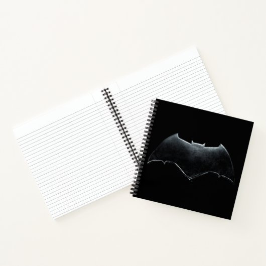 Justice League | Metallic Batman-symbool Notitieboek (Binnen)