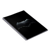 Justice League | Metallic Batman-symbool Notitieboek (Rechterzijde)