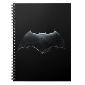 Justice League | Metallic Batman-symbool Notitieboek (Voorkant)