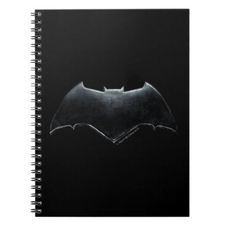 Justice League | Metallic Batman-symbool Notitieboek