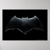 Justice League | Metallic Batman-symbool