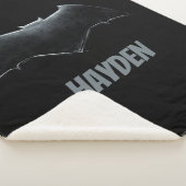 Justice League | Metallic Batman-symbool Sherpa Deken (3/4)