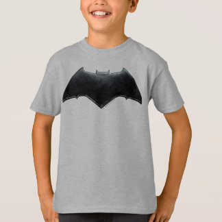 Justice League | Metallic Batman-symbool T-shirt