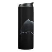 Justice League | Metallic Batman-symbool Thermosbeker (Gedraaid links)