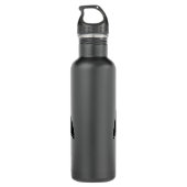 Justice League | Metallic Batman-symbool Waterfles (Achterkant)