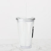 Justice League | Metallic JL Shield Acryl Drinkbeker (Rechts)