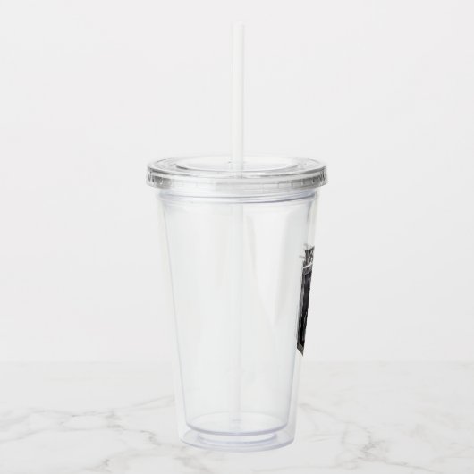 Justice League | Metallic JL Shield Acryl Drinkbeker (Rechts)