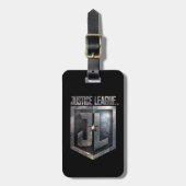 Justice League | Metallic JL Shield Bagagelabel (Voorkant verticaal)