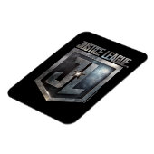 Justice League | Metallic JL Shield Magneet (Linkerzijde)