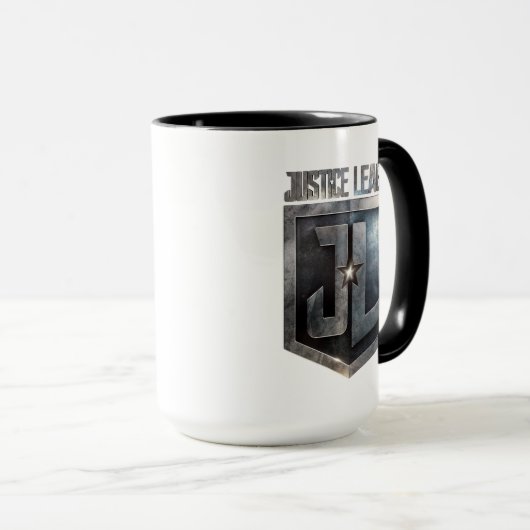 Justice League | Metallic JL Shield Mok (Voorkant rechts)