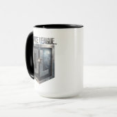 Justice League | Metallic JL Shield Mok (Voorkant links)