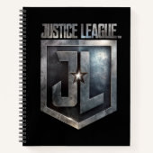 Justice League | Metallic JL Shield Notitieboek (Voorkant)