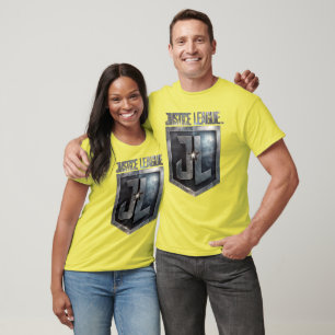 Justice League Metallic JL Shield T-shirt