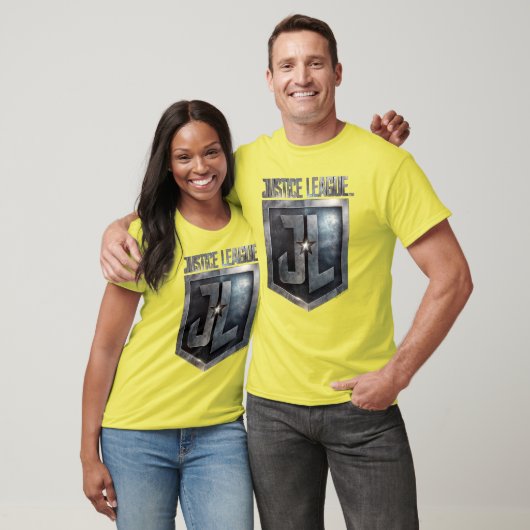 Justice League | Metallic JL Shield T-shirt (Unisex)