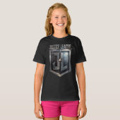 Justice League | Metallic JL Shield T-shirt (Voorkant volledig)