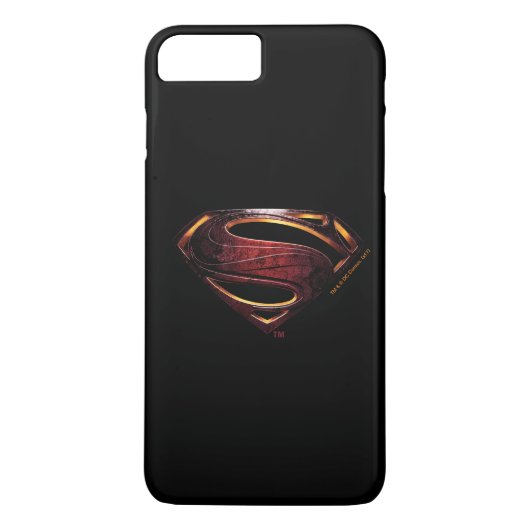 Justice League | Metallic Superman-symbool Case-Mate iPhone Case (Achterkant)
