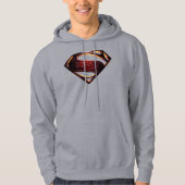 Justice League | Metallic Superman-symbool Hoodie (Voorkant)
