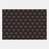 Justice League | Metallic Superman-symbool Inpakpapier Vel (Voorkant 3)
