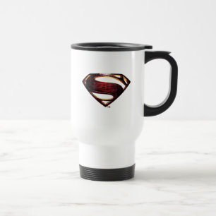 Justice League   Metallic Superman-symbool Reisbeker