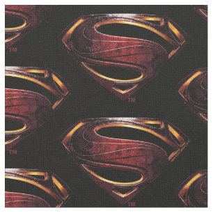 Justice League   Metallic Superman-symbool Stof