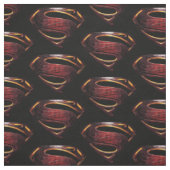 Justice League | Metallic Superman-symbool Stof (Swatch)