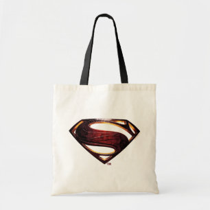 Justice League Metallic Superman-symbool Tote Bag